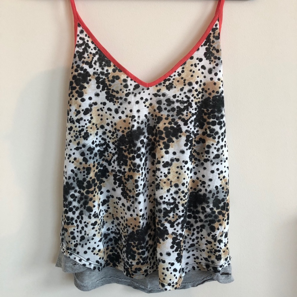 {Vitamina} Cheetah Print Tank